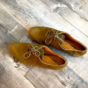 G.H. Bass&Co Bass Suede Oxford Womens Shoes 8.5